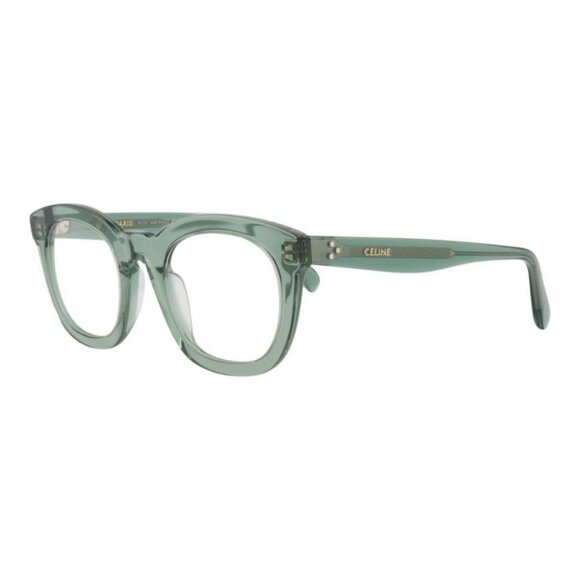 Celine Womens Round/Oval Green Green Transparent Fashion Designer Eyewear - Picture 1 of 4